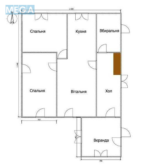 Продаж дома, 2&nbsp;поверху, 197&nbsp;кв.м, 6&nbsp;кімнат, ділянка 7&nbsp;соток, <a class="location-link" href="/katyuzhanka/" title="Недвижимость Катюжанка">Катюжанка</a>, ранкова, 7 (изображение 1)