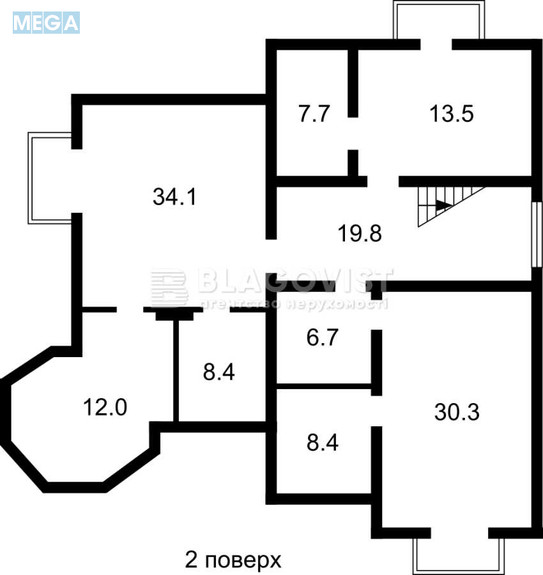 Продаж дома, 2&nbsp;поверху, 310&nbsp;кв.м, 5&nbsp;кімнат, ділянка 15&nbsp;соток, <a class="location-link" href="/vishenki-selo-kv/" title="Недвижимость Вишеньки">Вишеньки</a>, Вишневая (изображение 4)