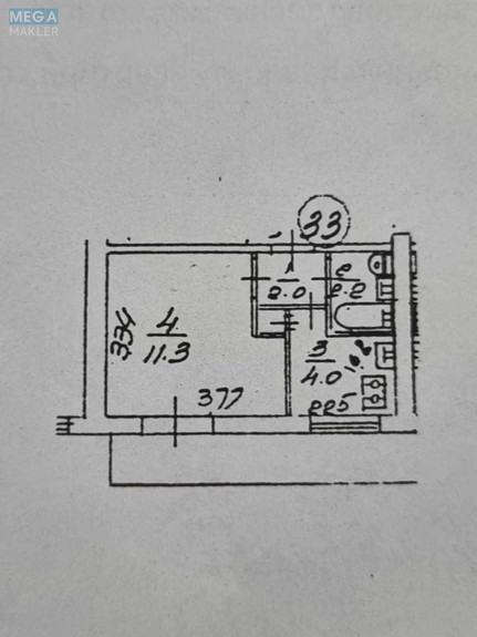 Продаж 1 кімнатної квартири (21/?/4), 3 пов. 9 пов. будинку, <a class="location-link" href="/kiev/" title="Недвижимость Київ">Київ</a>, <a class="location-link" href="/kiev/svyatoshinskij/" title="Недвижимость Святошинський район">Святошинський р-н</a>, Леся Курбаса просп., 10Г (изображение 13)