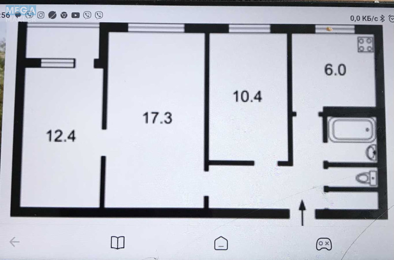 Продаж 3 кімнатної квартири (58/40/6), 8 пов. 9 пов. будинку, <a class="location-link" href="/kiev/" title="Недвижимость Київ">Київ</a>, <a class="location-link" href="/kiev/desnyanskij/" title="Недвижимость Деснянський район">Деснянський р-н</a>, Лесной просп., 18 (изображение 5)