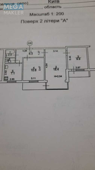 Продаж 3 кімнатної квартири (61/39/7), 2 пов. 9 пов. будинку, <a class="location-link" href="/kiev/" title="Недвижимость Київ">Київ</a>, <a class="location-link" href="/kiev/obolonskij/" title="Недвижимость Оболонський район">Оболонський р-н</a>, Маршала Малиновського вул., 3б (изображение 11)