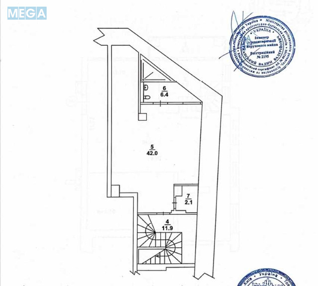 Продаж комерційної нерухомості, 167,40&nbsp;кв.м, под магазин, <a class="location-link" href="/kiev/" title="Недвижимость Київ">Київ</a>, <a class="location-link" href="/kiev/shevchenkovskij/" title="Недвижимость Шевченківський район">Шевченківський р-н</a>, Сечевых Стрельцов ул., 44А (изображение 9)