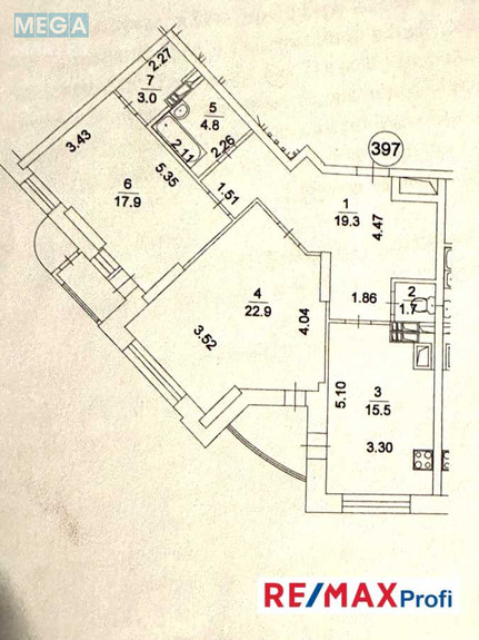 Продаж 2 кімнатної квартири (94/43/15), 22 пов. 24 пов. будинку, <a class="location-link" href="/kiev/" title="Недвижимость Київ">Київ</a>, <a class="location-link" href="/kiev/darnickij/" title="Недвижимость Дарницький район">Дарницький р-н</a>, Анни Ахматової вул., 30 (изображение 19)