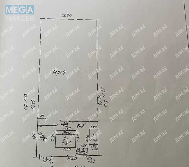 Продаж дома, 1&nbsp; поверх, 46&nbsp;кв.м, 2&nbsp;кімнати, ділянка 13&nbsp;соток, <a class="location-link" href="/poltava/" title="Недвижимость Полтава">Полтава</a>, <a class="location-link" href="/poltava/leninskij/" title="Недвижимость Ленінський район">Ленінський р-н</a>, Затуринська, 1 (изображение 14)