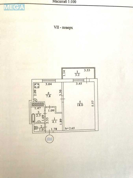 Продаж 1 кімнатної квартири (36/18/8), 7 пов. 9 пов. будинку, <a class="location-link" href="/kiev/" title="Недвижимость Київ">Київ</a>, <a class="location-link" href="/kiev/obolonskij/" title="Недвижимость Оболонський район">Оболонський р-н</a>, Йорданська вул., 11 (изображение 21)