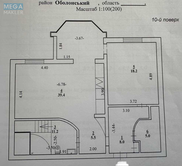 Оренда 2 кімнатної квартири, <a class="location-link" href="/kiev/" title="Недвижимость Київ">Київ</a>, <a class="location-link" href="/kiev/obolonskij/" title="Недвижимость Оболонський район">Оболонський р-н</a>, Героев Сталинграда просп., 4 (изображение 25)