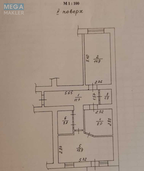 Оренда 2 кімнатної квартири, <a class="location-link" href="/brovary/" title="Недвижимость Бровари">Бровари</a>, Олімпійська, 8б (изображение 17)