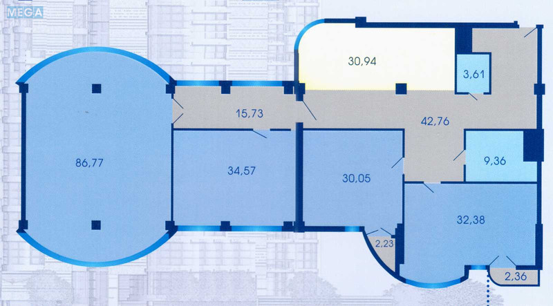 Оренда 4 кімнатні квартири, <a class="location-link" href="/kiev/" title="Недвижимость Київ">Київ</a>, <a class="location-link" href="/kiev/pecherskij/" title="Недвижимость Печерський район">Печерський р-н</a>, Зверинецкая ул., 59 (изображение 2)