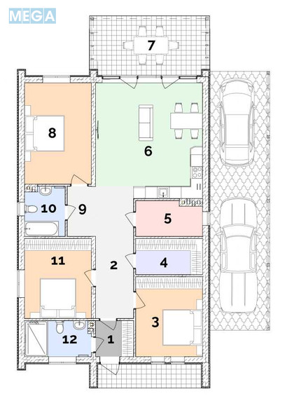 Продаж дома, 1 поверх, 121 кв.м, 4 кімнати, ділянка 5 соток, <a class="location-link" href="/procov/" title="Недвижимость Проців">Проців</a>, Центральна, 54 (изображение 19)