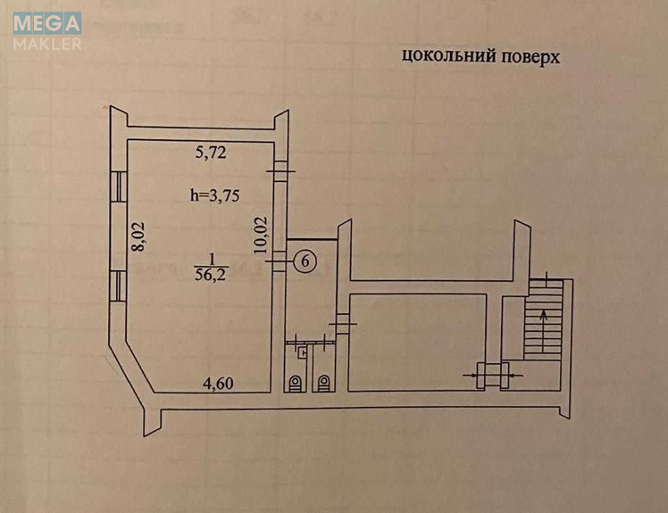 Продаж комерційної нерухомості, 56 кв.м, под магазин, <a class="location-link" href="/sofievskaya-borshagovka/" title="Недвижимость Софіївська Борщагівка">Софіївська Борщагівка</a>, Соборна, 46 (изображение 10)