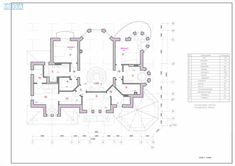 Продаж дома, 2&nbsp;поверху, 398&nbsp;кв.м, 7&nbsp;кімнат, ділянка 23&nbsp;сотки, <a class="location-link" href="/lebedevka-selo-kv-vyshgorodskij-rajon/" title="Недвижимость Лебедівка">Лебедівка</a>, Центральная, 16 (изображение 12)
