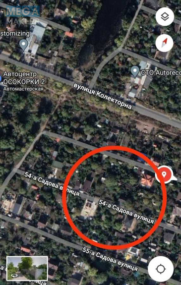 Продажа участка, 8 соток, участок под жилую застройку, <a class="location-link" href="/kiev/" title="Недвижимость Київ">Київ</a>, <a class="location-link" href="/kiev/darnickij/" title="Недвижимость Дарницький район">Дарницький р-н</a>, 54-а Садова вул. (изображение 4)