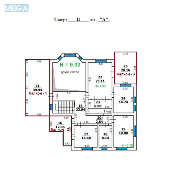 Продаж дома, 3 поверху, 300 кв.м, 5 кімнат, ділянка 6 соток, <a class="location-link" href="/kiev/" title="Недвижимость Київ">Київ</a>, <a class="location-link" href="/kiev/solomenskij/" title="Недвижимость Солом'янський район">Солом'янський р-н</a>, Словечанська вул., 3/1 (изображение 17)