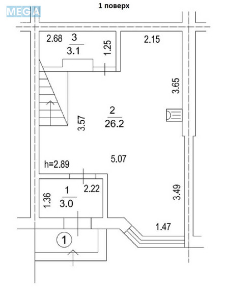 Продаж дома, 3 поверху, 86 кв.м, 4 кімнати, ділянка 1 сотка, <a class="location-link" href="/petropavlovskaya-borshagovka/" title="Недвижимость Петропавлівська Борщагівка">Петропавлівська Борщагівка</a>, Львовская, 16 (изображение 12)