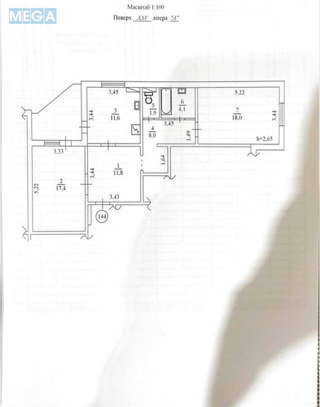 Продаж 2 кімнатної квартири (77/35/11), 25 пов. 25 пов. будинку, <a class="location-link" href="/kiev/" title="Недвижимость Київ">Київ</a>, <a class="location-link" href="/kiev/desnyanskij/" title="Недвижимость Деснянський район">Деснянський р-н</a>, Николая Закревского ул., 95г (изображение 14)