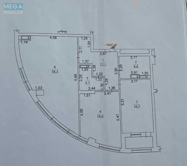 Продаж 2 кімнатної квартири (100/36/39), 9 пов. 24 пов. будинку, <a class="location-link" href="/kiev/" title="Недвижимость Київ">Київ</a>, <a class="location-link" href="/kiev/goloseevskij/" title="Недвижимость Голосіївський район">Голосіївський р-н</a>, Владимира Антоновича ул., 109 (изображение 2)