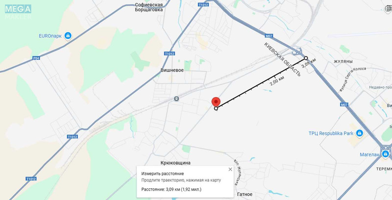 Продаж 1 кімнатної квартири (38/17/8), 5 пов. 5 пов. будинку, <a class="location-link" href="/kryukovshina/" title="Недвижимость Крюківщина">Крюківщина</a>, Єдності, 6 (изображение 19)