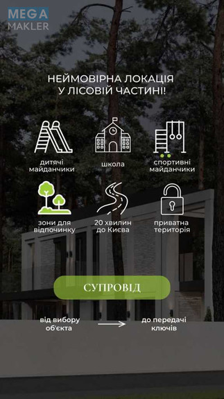 Продаж дома, 2&nbsp;поверху, 107&nbsp;кв.м, 4&nbsp;кімнати, ділянка 1,60&nbsp;сотка, <a class="location-link" href="/irpen/" title="Недвижимость Ірпінь">Ірпінь</a>, Варшавская (изображение 9)