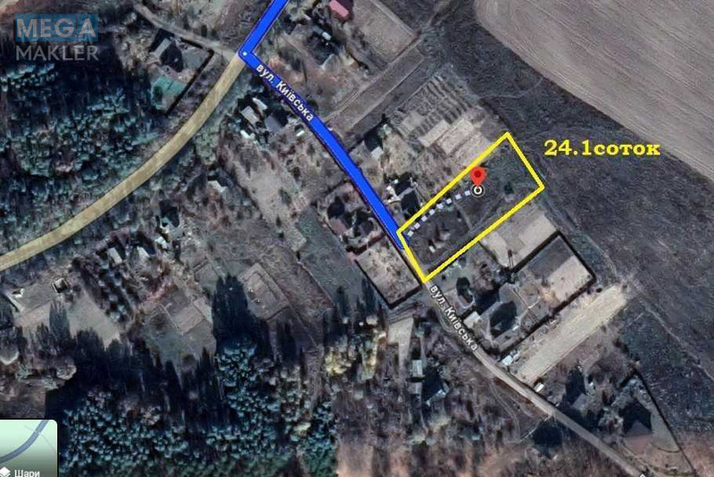 Продажа участка, 24 сотки, участок под жилую застройку, <a class="location-link" href="/lishnyaya/" title="Недвижимость Зайва">Лишня</a>, Київська (изображение 9)