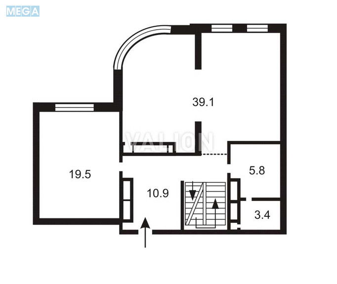 Продаж 4 кімнатної квартири (162/98/13), 27 пов. 28 пов. будинку, <a class="location-link" href="/kiev/" title="Недвижимость Київ">Київ</a>, <a class="location-link" href="/kiev/darnickij/" title="Недвижимость Дарницький район">Дарницький р-н</a>, Анни Ахматової вул., 13Д (изображение 15)