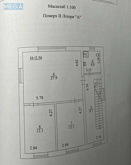 Продаж дома, 3&nbsp;поверху, 478&nbsp;кв.м, 6&nbsp;кімнат, ділянка 38&nbsp;соток, <a class="location-link" href="/krushinka/" title="Недвижимость Крушинка">Крушинка</a>, Киевская (изображение 16)
