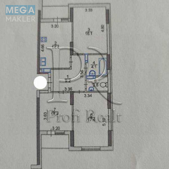 Продаж 3 кімнатної квартири (83/45/15), 21 пов. 26 пов. будинку, <a class="location-link" href="/kiev/" title="Недвижимость Київ">Київ</a>, <a class="location-link" href="/kiev/dneprovskij/" title="Недвижимость Дніпровський район">Дніпровський р-н</a>, Каховська вулиця, 62А (изображение 21)