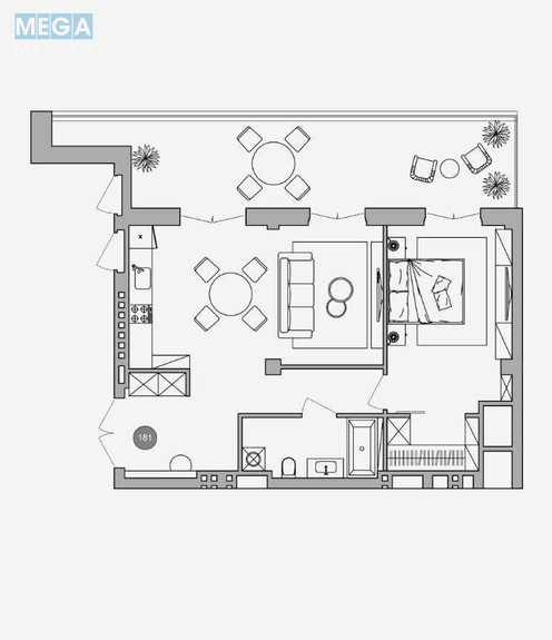 Новобудова, 8 поверхів, <a class="location-link" href="/dnepropetrovsk/" title="Недвижимость Дніпра">Дніпро</a>, донцова, 8 (изображение 4)