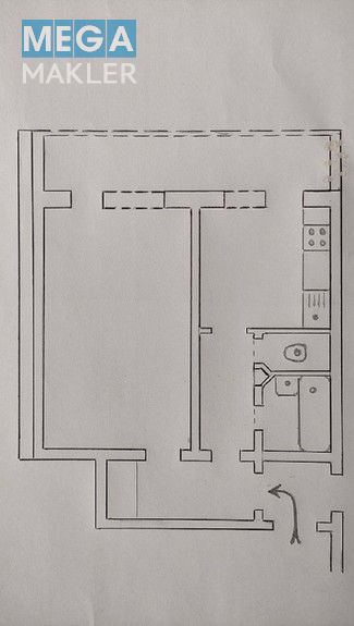 Оренда 1 кімнатної квартири, стандарт, <a class="location-link" href="/kiev/" title="Недвижимость Київ">Київ</a>, <a class="location-link" href="/kiev/shevchenkovskij/" title="Недвижимость Шевченківський район">Шевченківський р-н</a>, Старокиевская ( <img src="https://megamakler.com.ua/metro/ff0000.gif" alt="" class="metro" /> м. Политехнический институт, 7 мин. ) (изображение 21)