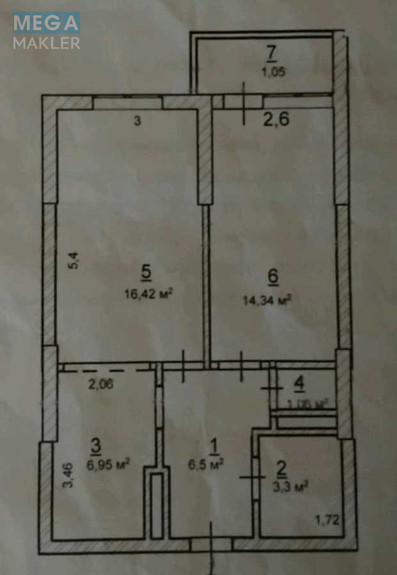Продаж 2 кімнатної квартири (49/30/7), 11 пов. 27 пов. будинку, <a class="location-link" href="/kiev/" title="Недвижимость Київ">Київ</a>, <a class="location-link" href="/kiev/dneprovskij/" title="Недвижимость Дніпровський район">Дніпровський р-н</a>, Лобачевського пров., 7 (изображение 18)