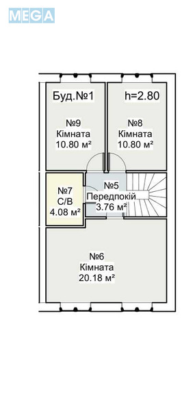 Продаж дома, 2 поверху, 100 кв.м, 5 кімнат, ділянка 1,50 сотка, <a class="location-link" href="/bucha/" title="Недвижимость Буча">Буча</a>, Яремчука, 5 (изображение 19)