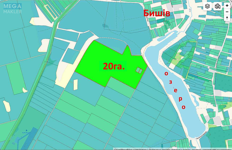 Продажа участка, 2&nbsp;000&nbsp;соток, участок под жилую застройку, <a class="location-link" href="/byshev-selo/" title="Недвижимость Бішів">Бишів</a>, польова (изображение 10)