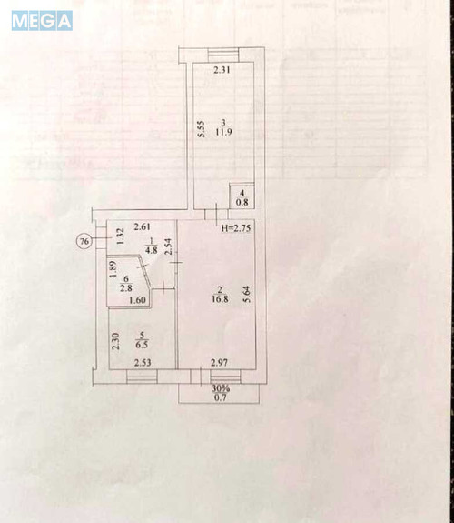 Оренда 2 кімнатної квартири, <a class="location-link" href="/kiev/" title="Недвижимость Київ">Київ</a>, <a class="location-link" href="/kiev/dneprovskij/" title="Недвижимость Дніпровський район">Дніпровський р-н</a>, Будівельників вул., 8 (изображение 14)