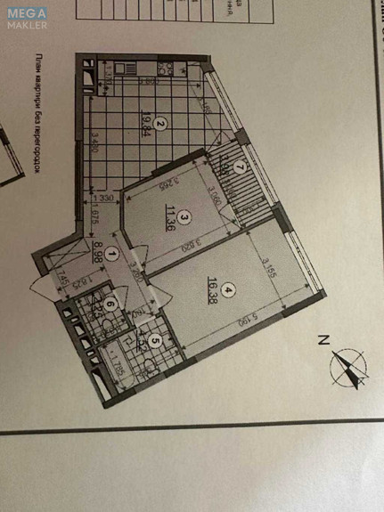 Продаж 2 кімнатної квартири (67/27/19), 12 пов. 26 пов. будинку, <a class="location-link" href="/kiev/" title="Недвижимость Київ">Київ</a>, <a class="location-link" href="/kiev/podolskij/" title="Недвижимость Подільський район">Подільський р-н</a>, Родини Крістерів вул., 2 (изображение 3)