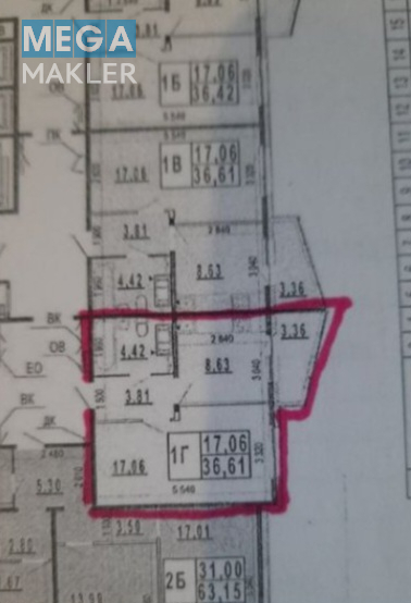 Новобудова, 25 поверхів, от представителя собственника, <a class="location-link" href="/kiev/" title="Недвижимость Київ">Київ</a>, <a class="location-link" href="/kiev/darnickij/" title="Недвижимость Дарницький район">Дарницький р-н</a>, Бориса Гмирі 20 ( <img src="https://megamakler.com.ua/metro/00ff00.gif" alt="" class="metro" /> м. Позняки, 10 ) (изображение 2)