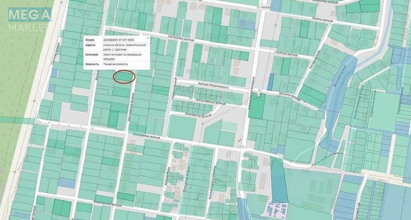 Продажа участка, 11&nbsp;соток, участок под жилую застройку, <a class="location-link" href="/schastlivoe-selo-kv/" title="Недвижимость Щасливі">Щасливе</a>, <a class="location-link" href="/schastlivoe-selo-kv/baglejskij/" title="Недвижимость Баглейский район">Баглейский р-н</a>, Мисливська (изображение 13)