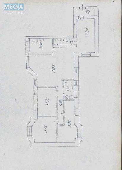 Продаж 4 кімнатної квартири (131/83/10), 3 пов. 5 пов. будинку, <a class="location-link" href="/kiev/" title="Недвижимость Київ">Київ</a>, <a class="location-link" href="/kiev/podolskij/" title="Недвижимость Подільський район">Подільський р-н</a>, Ярославський пров., 4 (изображение 3)