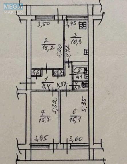 Оренда 3 кімнатної квартири, <a class="location-link" href="/kiev/" title="Недвижимость Київ">Київ</a>, <a class="location-link" href="/kiev/pecherskij/" title="Недвижимость Печерський район">Печерський р-н</a>, Анри Барбюса ул., 26 (изображение 12)