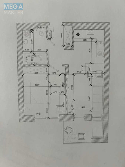 Продаж 1 кімнатної квартири (40/20/15), 4 пов. 9 пов. будинку, <a class="location-link" href="/kiev/" title="Недвижимость Київ">Київ</a>, <a class="location-link" href="/kiev/svyatoshinskij/" title="Недвижимость Святошинський район">Святошинський р-н</a>, Берестейський просп., 139 (изображение 5)