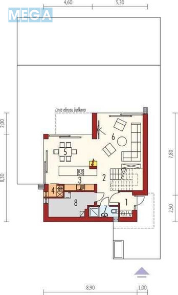 Продаж дома, 2 поверху, 140 кв.м, 3 кімнати, ділянка 5 соток, <a class="location-link" href="/gora/" title="Недвижимость Гора">Гора</a>, Шкільна, 47 (изображение 23)