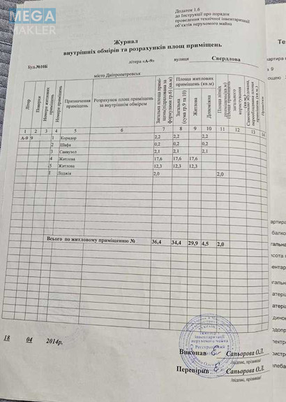 Продаж 2 кімнатної квартири (36/?/?), 9 пов. 9 пов. будинку, <a class="location-link" href="/dnepropetrovsk/" title="Недвижимость Дніпра">Дніпро</a>, Антоновича, 10Б (изображение 12)