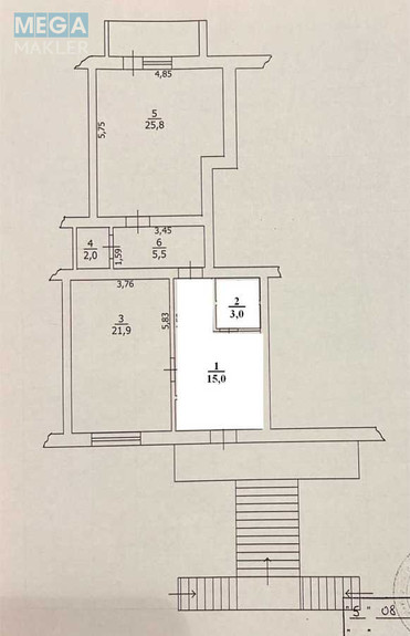 Оренда окремої будівлі/побудови, 73 кв.м, <a class="location-link" href="/borispol/" title="Недвижимость Бориспіль">Бориспіль</a>, Головатого, 89 (изображение 3)