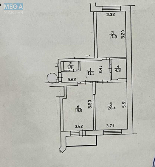 Оренда 2 кімнатної квартири, <a class="location-link" href="/kiev/" title="Недвижимость Київ">Київ</a>, <a class="location-link" href="/kiev/darnickij/" title="Недвижимость Дарницький район">Дарницький р-н</a>, Анни Ахматової вул., 35А (изображение 23)