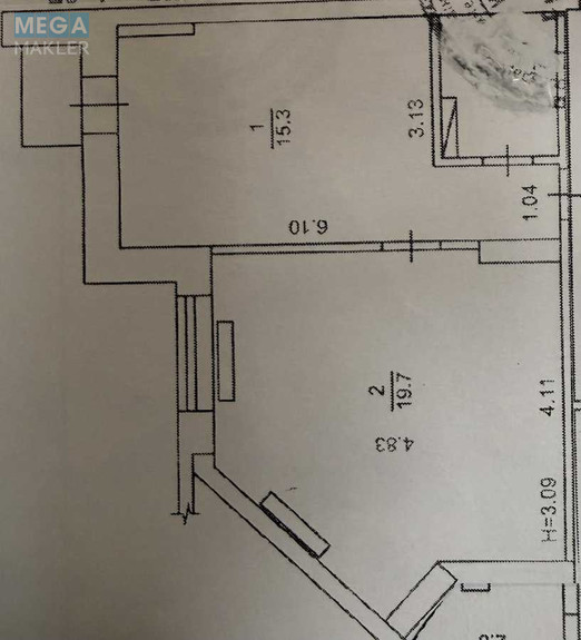 Оренда комерційної нерухомості, 40 кв.м, под офис, <a class="location-link" href="/kiev/" title="Недвижимость Київ">Київ</a>, <a class="location-link" href="/kiev/goloseevskij/" title="Недвижимость Голосіївський район">Голосіївський р-н</a>, Науки просп., 62А (изображение 3)