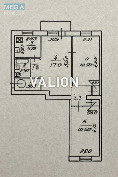 Продаж 3 кімнатної квартири (55,6/38/6), 5 пов. 5 пов. будинку, <a class="location-link" href="/kiev/" title="Недвижимость Київ">Київ</a>, <a class="location-link" href="/kiev/darnickij/" title="Недвижимость Дарницький район">Дарницький р-н</a>, Новодарницька вул., 23/7 (изображение 14)
