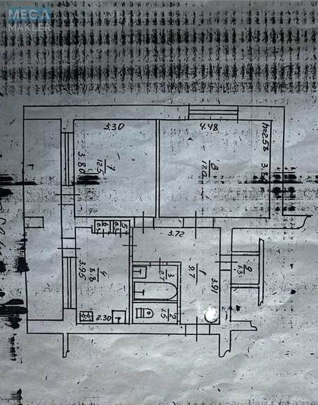 Продаж 2 кімнатної квартири (59/?/10), 4 пов. 4 пов. будинку, <a class="location-link" href="/gora/" title="Недвижимость Гора">Гора</a>, Центральна (изображение 18)