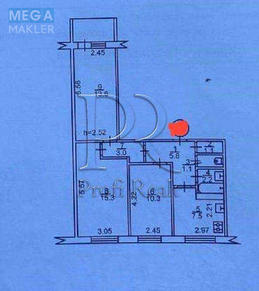 Продаж 3 кімнатної квартири (62/39/8), 3 пов. 9 пов. будинку, <a class="location-link" href="/kiev/" title="Недвижимость Київ">Київ</a>, <a class="location-link" href="/kiev/obolonskij/" title="Недвижимость Оболонський район">Оболонський р-н</a>, Прирічна вулиця, 5 (изображение 13)