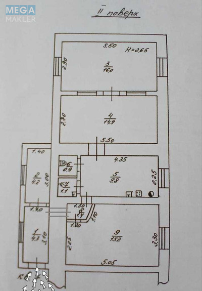 Продаж 3 кімнатної квартири (67/?/10), 2 пов. 2 пов. будинку, <a class="location-link" href="/odessa/" title="Недвижимость Одеса">Одеса</a>, <a class="location-link" href="/odessa/primorskij/" title="Недвижимость Приморський район">Приморський р-н</a>, Водопроводный переулок (изображение 11)