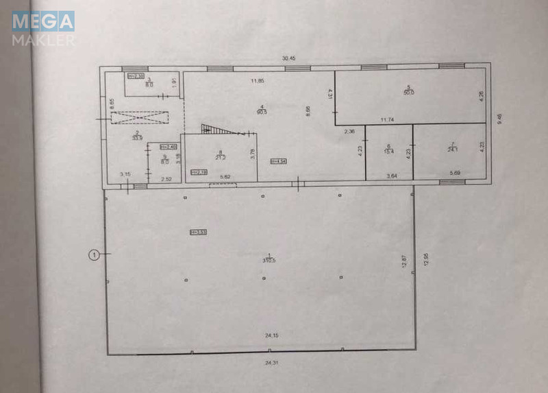 Продаж окремої будівлі/побудови, 604&nbsp;кв.м, <a class="location-link" href="/borispol/" title="Недвижимость Бориспіль">Бориспіль</a>, шевченка (изображение 4)