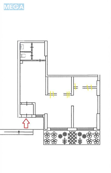 Оренда комерційної нерухомості, 62 кв.м, <a class="location-link" href="/kiev/" title="Недвижимость Київ">Київ</a>, <a class="location-link" href="/kiev/dneprovskij/" title="Недвижимость Дніпровський район">Дніпровський р-н</a>, Лобачевского пер., 7 (изображение 4)