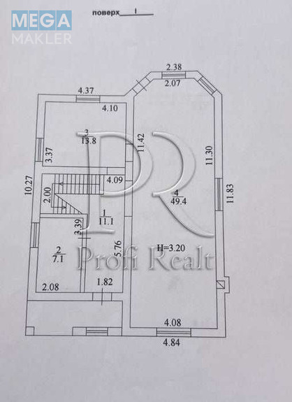Продаж дома, 2&nbsp;поверху, 162&nbsp;кв.м, 3&nbsp;кімнати, ділянка 10&nbsp;соток, <a class="location-link" href="/gnedin/" title="Недвижимость Гнідін">Гнідин</a>, Пасічна вулиця (изображение 19)